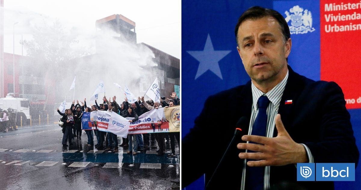 Confech y CUT exigen explicaciones a la Delegación Presidencial tras incidentes en marcha estudiantil